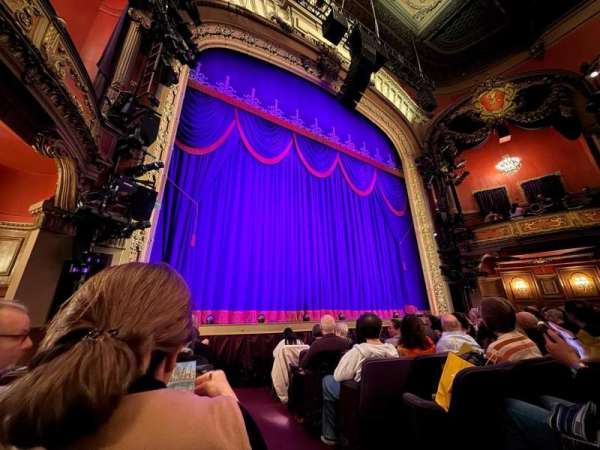Lyceum Theatre, Broadway, section: Orchestra L, row: G, seat: 1