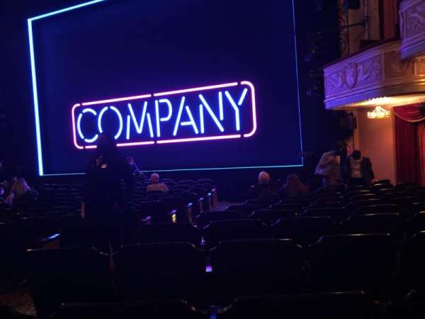 Bernard B. Jacobs Theatre, section: Orchestra R, row: M, seat: 10