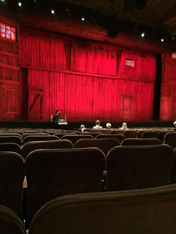 Winter Garden Theatre, section: Orchestra L, row: O, seat: 9
