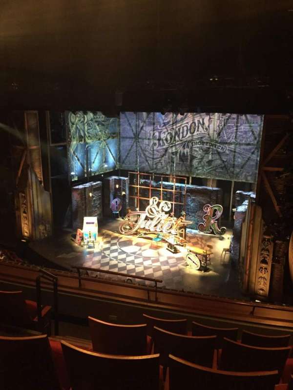 Stephen Sondheim Theatre, section: Mezzanine R, row: EE, seat: 10