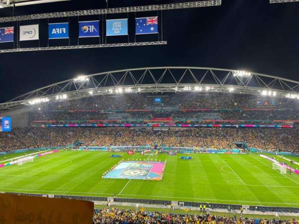 Accor Stadium, section: 408, row: 7, seat: 54