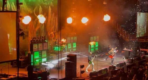 The O2, London, section: 101, row: J, seat: 36