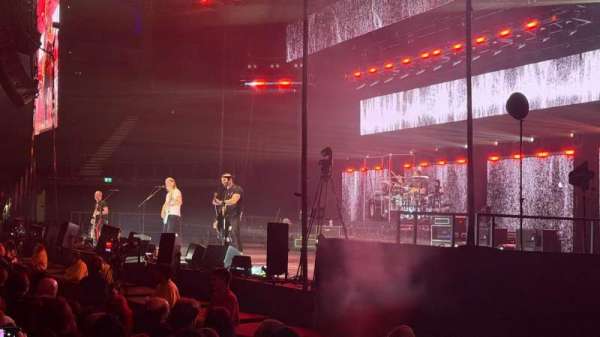 The O2, London, section: 112, row: D, seat: 378