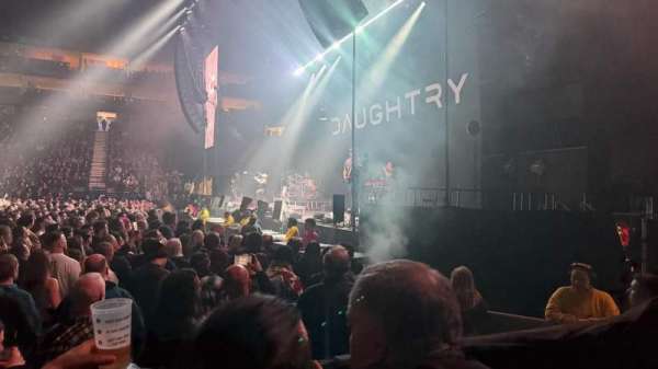 The O2, London, section: 112, row: D, seat: 383