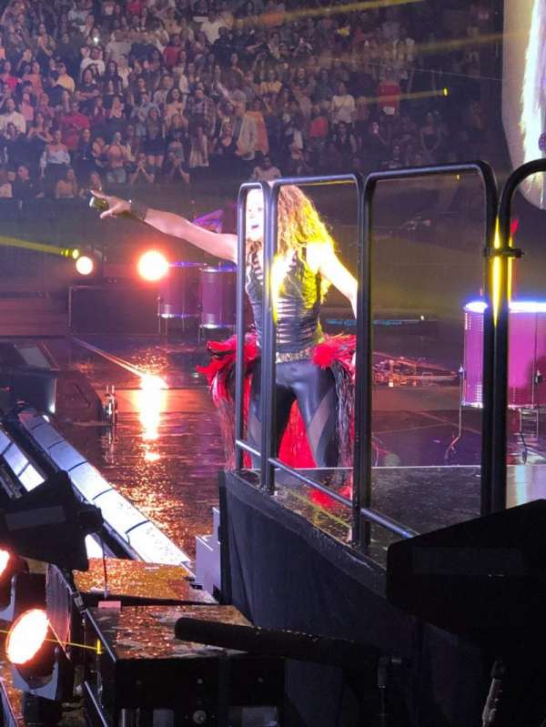 Madison Square Garden, section: 108, row: 2, seat: 17