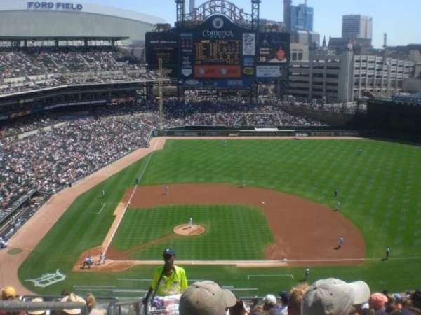 Comerica Park, section: 322, row: 15, seat: 21