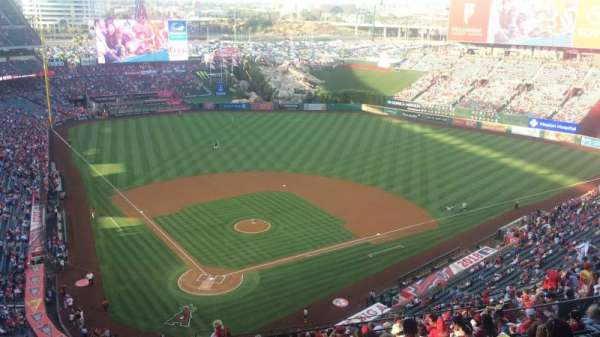 Angel Stadium, section: MVP 523, row: P, seat: 7