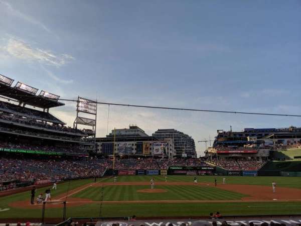 Nationals Park, section: 128, row: U, seat: 15