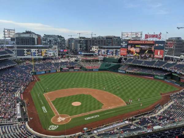 Nationals Park, section: 416, row: K, seat: 29