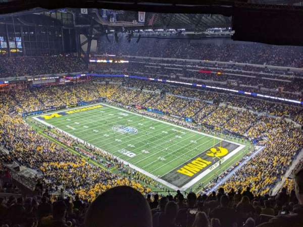 Lucas Oil Stadium, section: 633, row: 21N, seat: 8