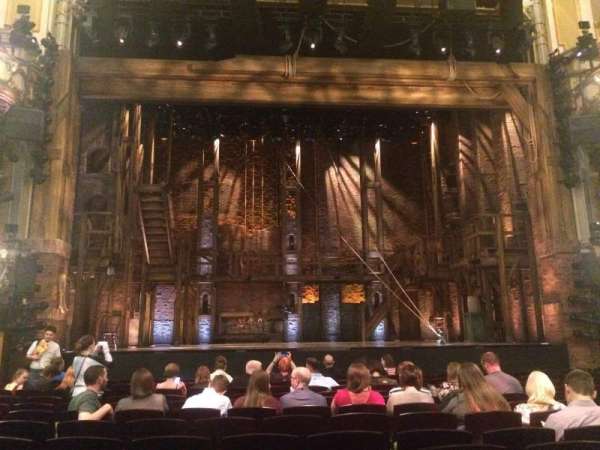 Victoria Palace Theatre, section: STALLS, row: M, seat: 25