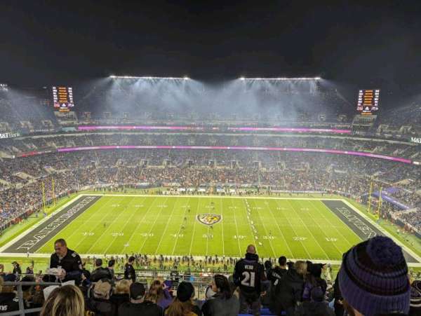 M&T Bank Stadium, section: 526, row: 19, seat: 22