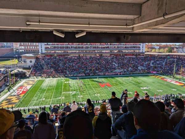 SECU Stadium, section: 204, row: R, seat: 18