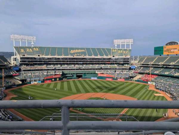 Oakland Coliseum, section: 319, row: 7, seat: 3