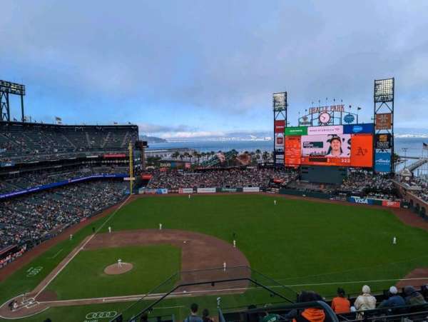 Oracle Park, section: VR308, row: 5, seat: 1