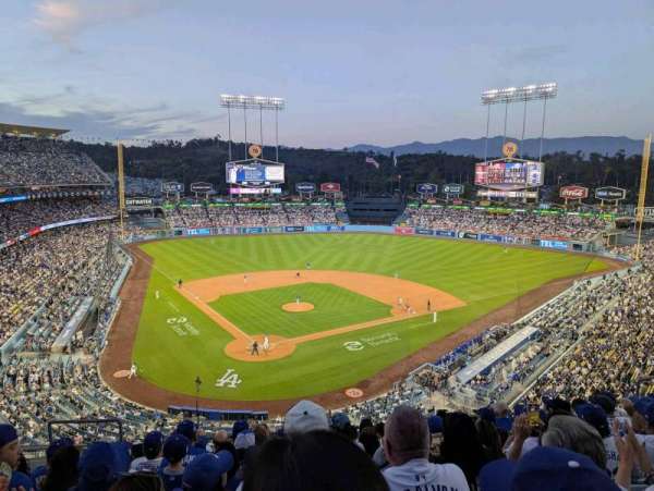 Dodger Stadium, section: 4RS, row: J, seat: 6