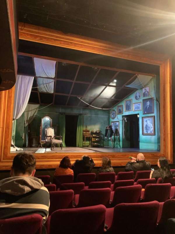 Charing Cross Theatre, section: Stalls, row: G, seat: 12