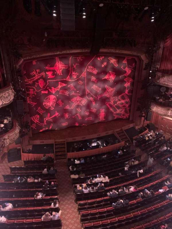 Lyceum Theatre, West End, section: Grand Circle, row: A, seat: 35
