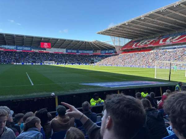 Cardiff City Stadium, section: Family stand, row: F, seat: 96