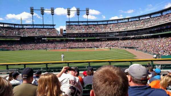 Comerica Park, section: 147, row: H, seat: 18