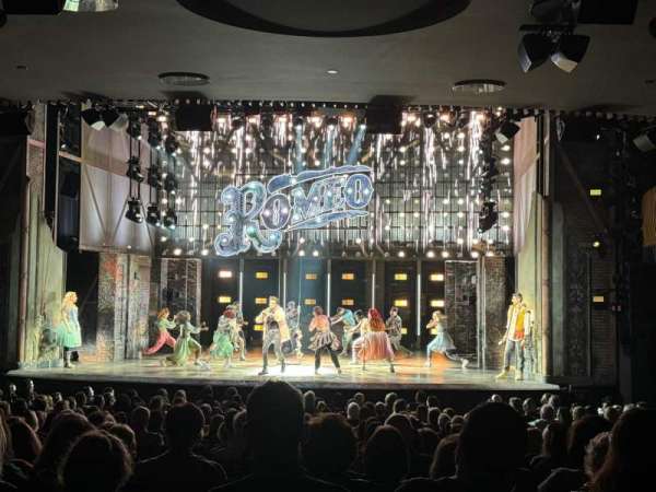 Stephen Sondheim Theatre, section: Orchestra C, row: U, seat: 101