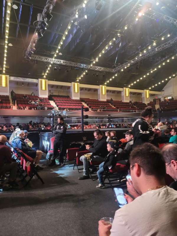 Westchester County Center, section: RISERS, row: 2, seat: 17