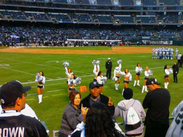 Oakland Coliseum, section: 149, row: 6, seat: 5
