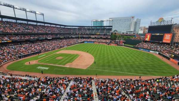 Oriole Park at Camden Yards, section: 316, row: 1, seat: 17