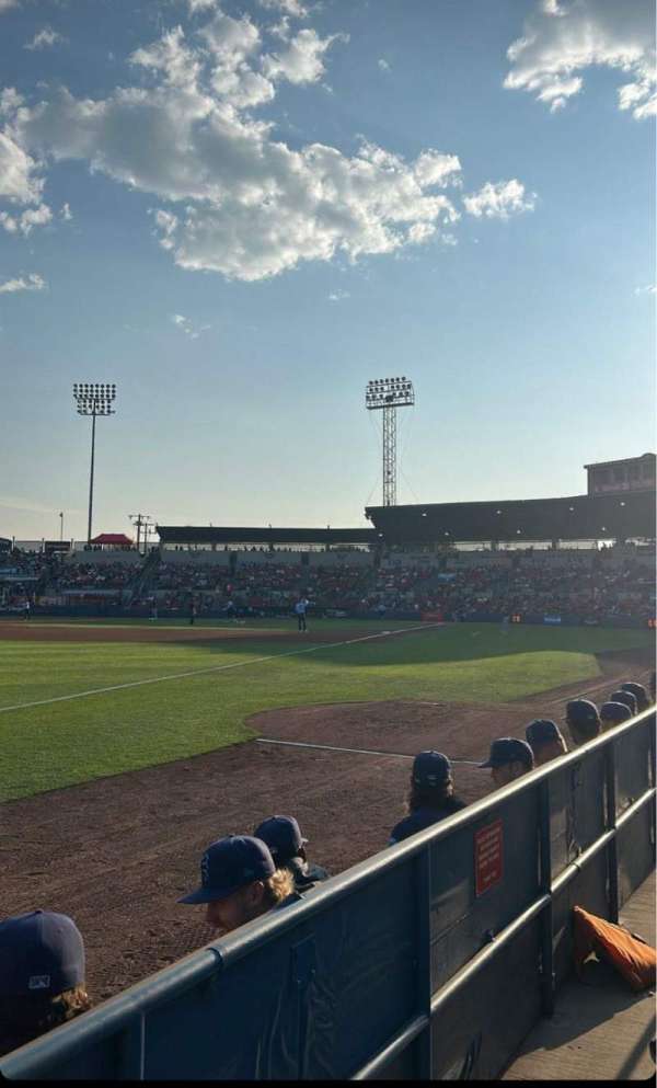 Avista Stadium, section: 100, row: 1, seat: 11