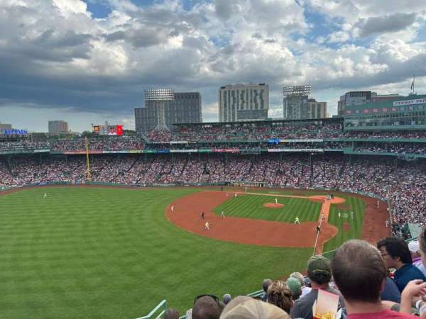 Fenway Park, section: Pavilion Reserved 20, row: G, seat: 12