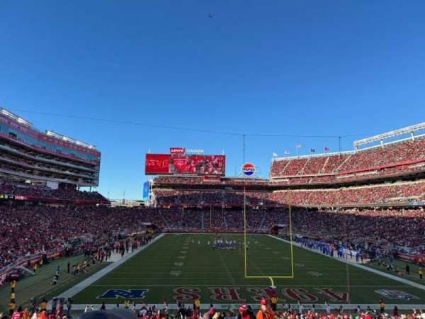 Levi's Stadium, section: 128, row: 32, seat: 3-4