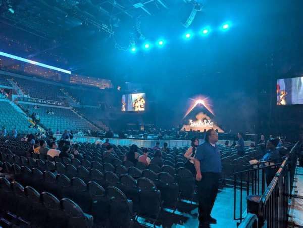 Michelob Ultra Arena, section: 119, row: A, seat: 10