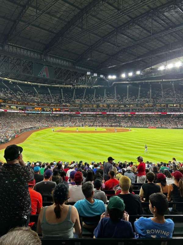Chase Field, section: 104, row: 35, seat: 8