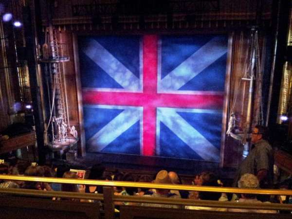 Nederlander Theatre, section: Mezzanine C, row: H, seat: 101,102