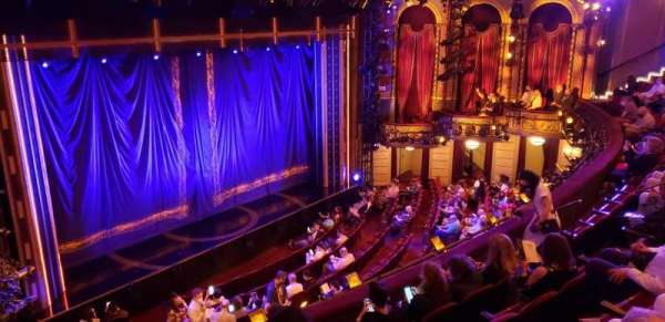Lena Horne Theatre, section: Front Mezzanine L, row: B, seat: 1