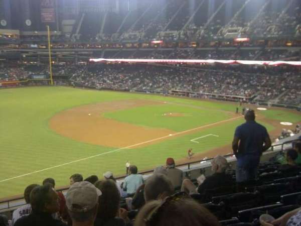 Chase Field, section: 216, row: 8, seat: 16