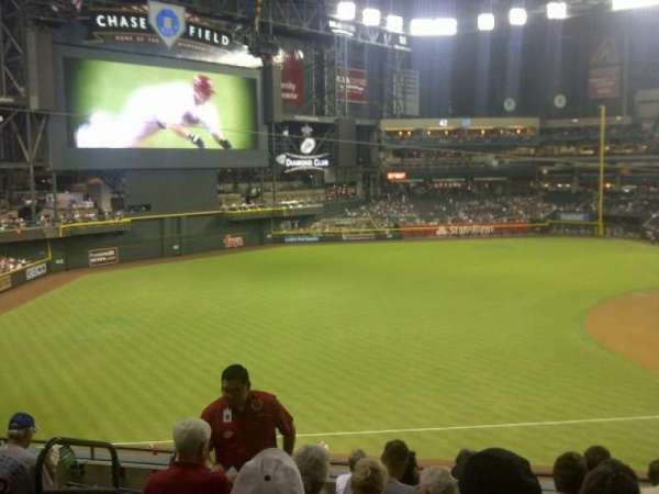 Chase Field, section: 216, row: 8, seat: 16