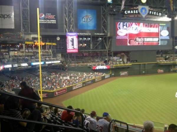 Chase Field, section: 216, row: 8, seat: 16