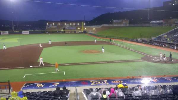 Kendrick Family Ballpark, section: 102, row: R, seat: 1