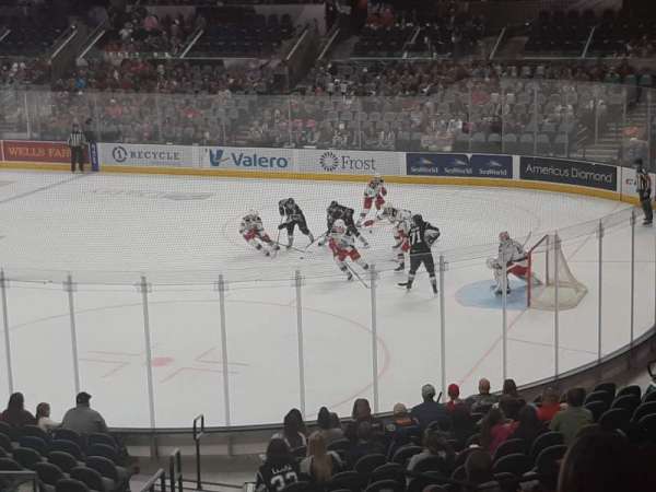 Frost Bank Center, section: 105, row: 26, seat: 1