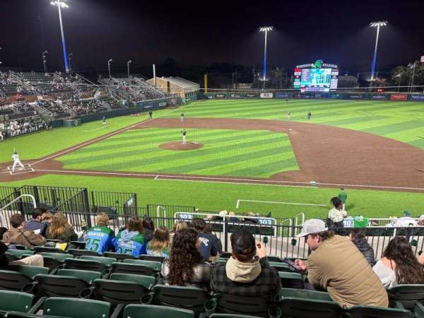 Turchin Stadium, section: 203, row: 12, seat: 10