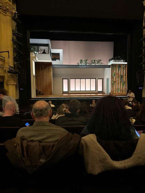 Hudson Theatre, section: Orchestra C, row: O, seat: 105