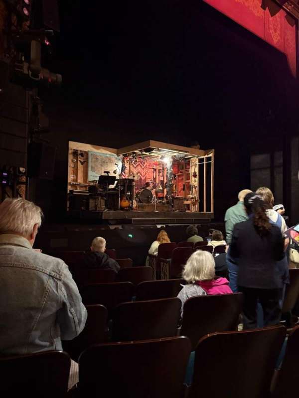 Longacre Theatre, section: Orchestra L, row: H, seat: 10