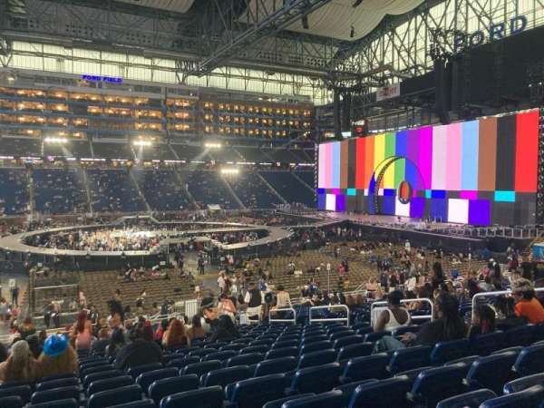 Ford Field, section: 126, row: 25, seat: 12