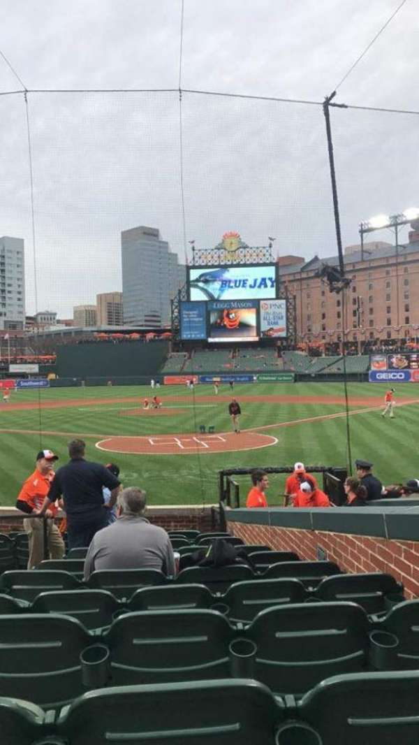 Oriole Park at Camden Yards, section: 38, row: 12, seat: 5