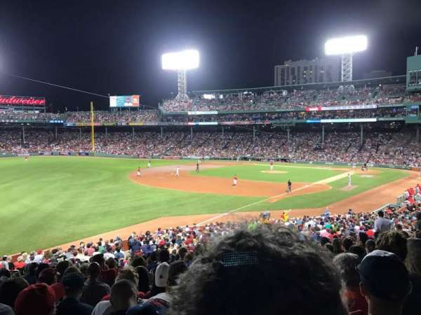 Fenway Park, section: Grandstand 31, row: 7, seat: 17