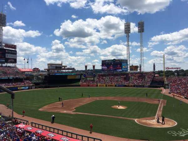 Great American Ball Park, section: 220, row: A, seat: 7