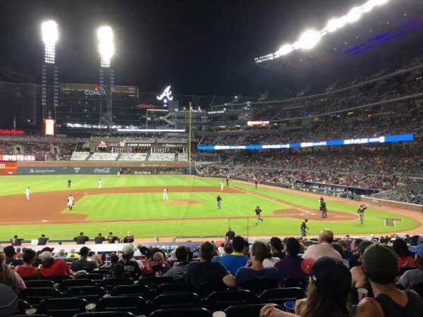 Truist Park, section: 131, row: 10, seat: 10