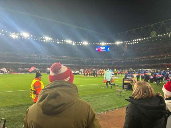 Emirates Stadium, section: 2, row: 2, seat: 50