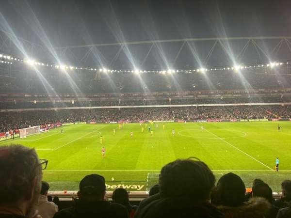 Emirates Stadium, section: B41, row: 5, seat: 13